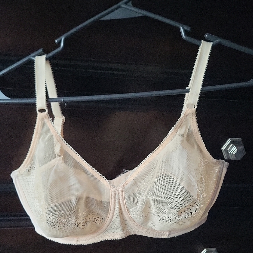 Chantelle Nude Lace Bra
